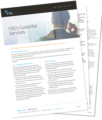 Custodial services factsheet PDF download