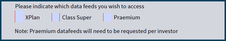 Intermediary onboarding form
