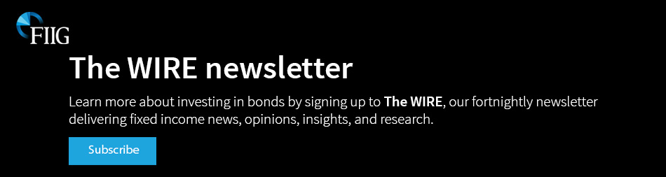 Sign up to The WIRE by FIIG Securities