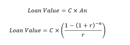 loan value formula